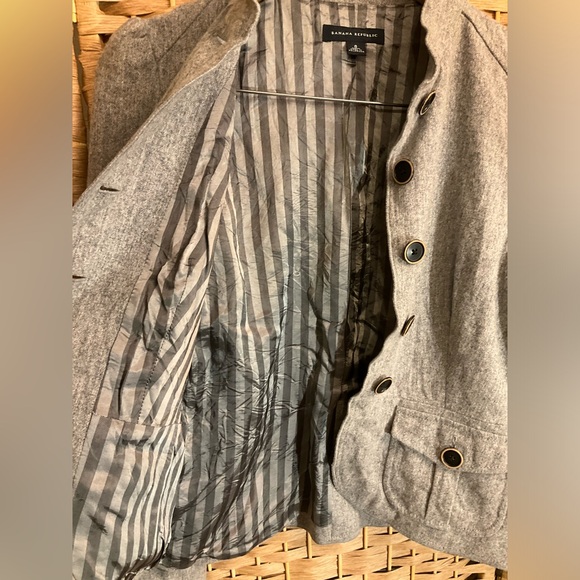 Banana Republic Fitted Wool Blazer - Picture 14 of 14